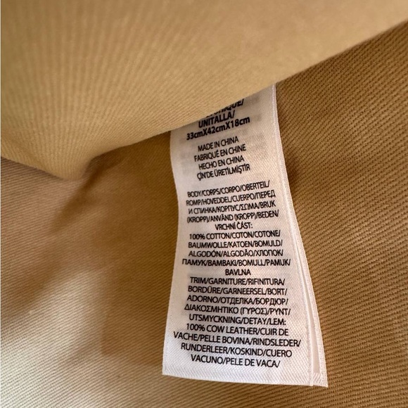 Lauren Ralph Lauren
Devyn Denim with Leather Trim Large Tote Bag - Picture 8 of 10